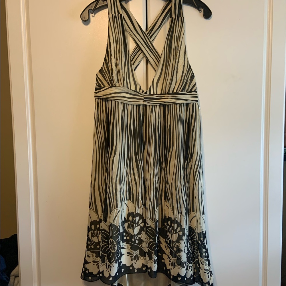 Alice & Olivia Floral Cocktail Dress Size Small